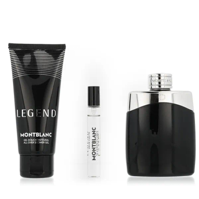 Eau de Toilette Montblanc Legend, 100 ml + 7.5 ml + xhel dushi 100 ml
