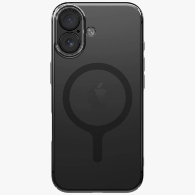 Kapak telefoni Uniq Airsuit për iPhone 17, Magclick, i tejdukshëm, i zi