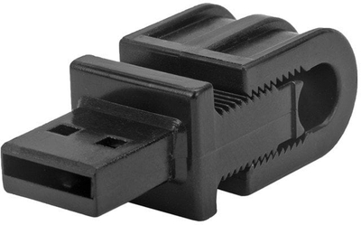 Aksesor fotoje Tether Tools TetherBlock Arca, për tripod dhe plate Arca, gri grafit