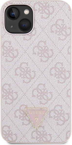 Mbulesë telefoni Guess GUHCP14XP4TDSCPP për iPhone 14 Pro Max, 6.7", Crossbody 4G Metal Logo, rozë