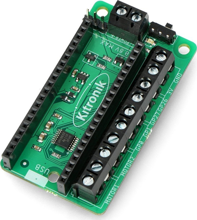 Моторна плочка Kitronik Motor Driver Board, за Raspberry Pi Pico, DRV8833