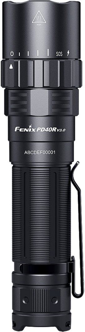 Рачна ламба Fenix PD40R V3.0, 3000 lm, USB Type C, црна