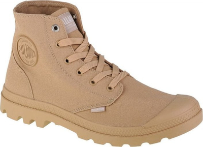 Këpucë Palladium Mono Chrome 73089-274-M, tekstil, taban gome, bezhë
