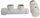 Set Duo-plex Schlosser, 3/4" M22x1.5, i bardhë