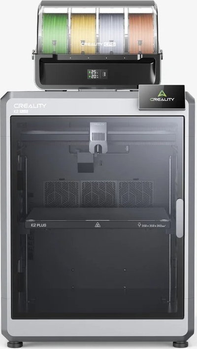 3D печатач Creality K2 Plus Combo, повеќебоен, голем волумен на печатење, црн