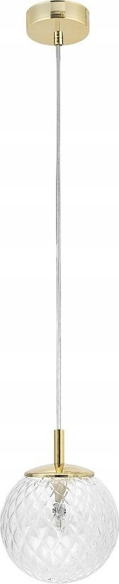 Llampë varëse TK Lighting Cadix, 1xE27, Ø21 cm, xham i tejdukshëm