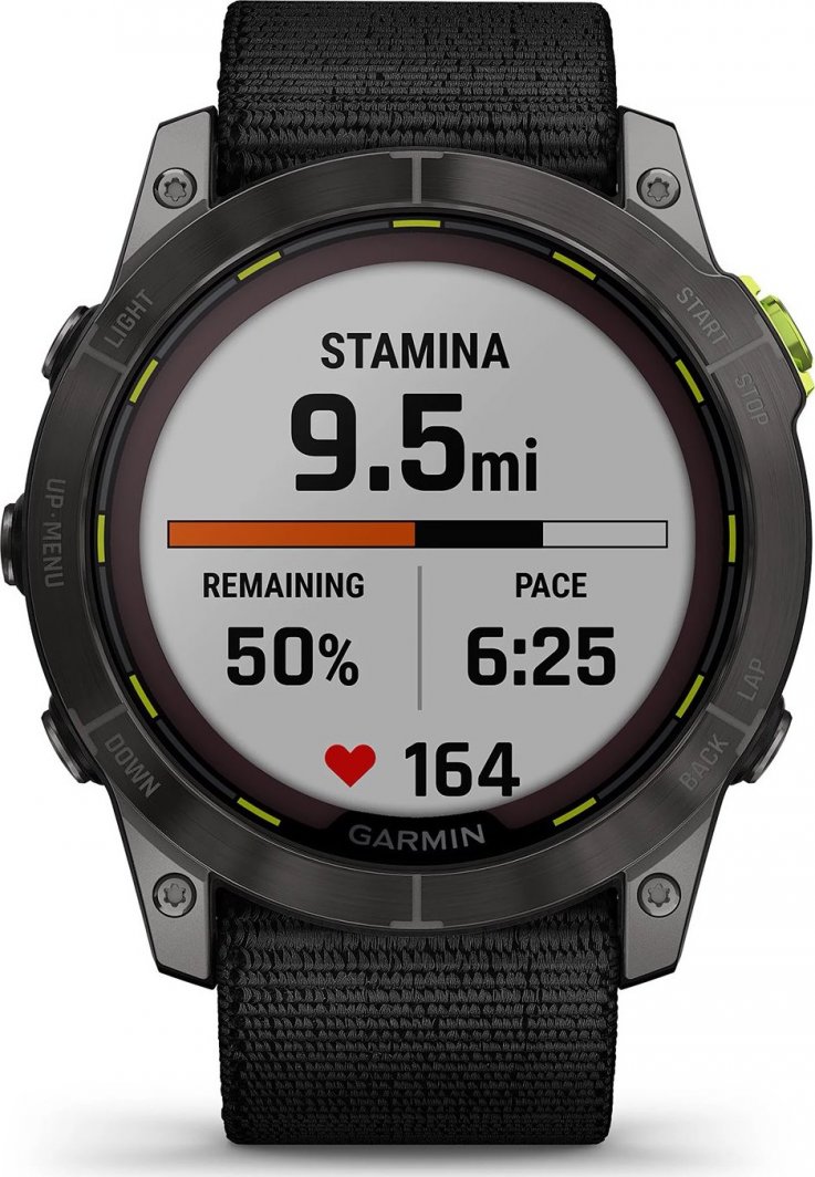 Orë Smart Garmin Enduro 2, e zezë 6
