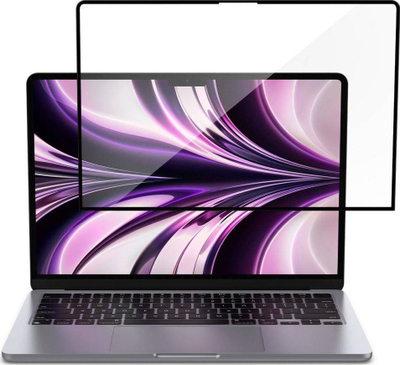 Xham mbrojtës Spigen Glass FC Filter për MacBook Air 13" 2022, 0.3mm, transparent