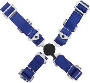 Rrip sigurie sportiv MTuning Sports Belts 4p, 2", blu