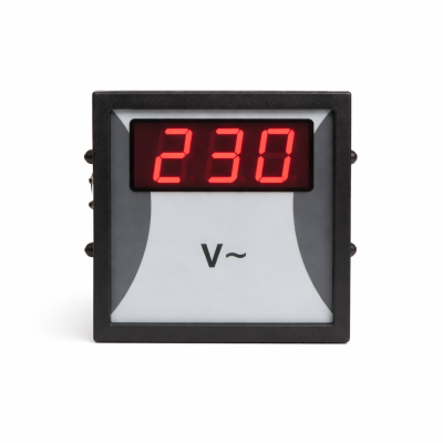 Voltmetër digjital 72x72 mm për panele elektrikë
