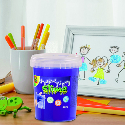 Slime për fëmijë SES Creative Purple Glitter, 470g, me shkëlqim, vjollcë