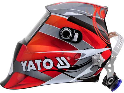 Maskë saldimi Yato YT-73921, auto errësim, filtra UV IR, shumëngjyrëshe