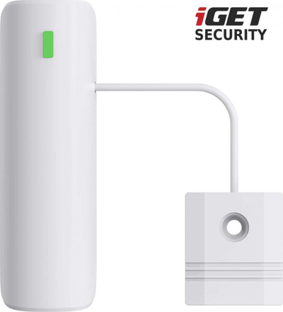 Senzor uji iGET SECURITY EP9, wireless, për sistem alarmi M5, i bardhë
