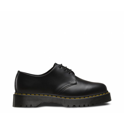 Këpucë Dr Martens 1461 Bex DM21084001, lëkurë natyrale, taban AirWair, të zeza