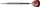 Shigjeta darts Harrows Silver Arrows Steeltip, profesionale, me majë çeliku, ngjyrë argjendi