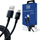 Kabllo USB 3MK 3M005894, USB A në USB C, 1.2 m, e zezë