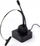 Kufje Bluetooth Gembird BTHS-M-01, mono, me mikrofon boom, të zeza