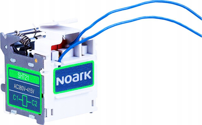 Modul shunt trip Noark Ex9M1, 220-240V AC, për ndërprerës automatik, i bardhë