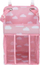 Organizues krevati për bebe AG637C Baby Crib Caddy, me shumë xhepa, prej poliestëri, rozë