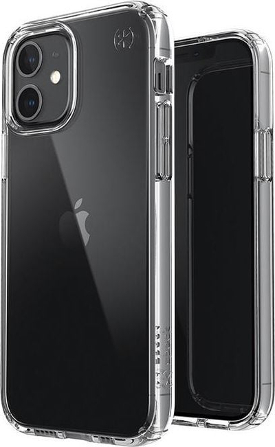 Maskë telefoni Speck Presidio Perfect-Clear, për iPhone 12 12 Pro, transparente