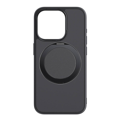 Futrollë magnetike Baseus CyberLoop për iPhone 15 Pro Max, MagSafe, me unazë 360°, e zezë
