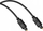 Kabllo Toslink Libox, 3m, plug-plug, e zezë