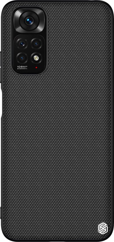Maskë telefoni Nillkin Textured për Xiaomi Redmi Note 11 11S, polikarbonat, kundër rrëshqitjes, e zezë