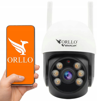 Kamerë sigurie Orllo Starcam IP, WiFi, 3MP, për jashtë, bardhë e zezë