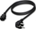 Kabllo rryme Adam Hall KCCAB490150, 1.5m, njëfazor, e zezë