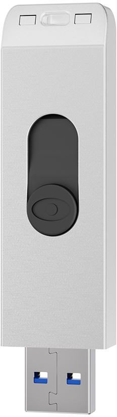 USB флеш HP 819w, 32GB, USB 3.2, сребрена