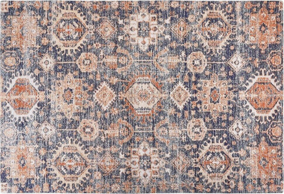 Tapet pambuku KURIN Cotton Area Rug, 200 x 300 cm, oriental, blu kuqe