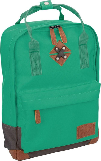 Çantë shpine Abbey Backpack Small Bloc, e papërshkueshme nga uji, uniseks, jeshile smerald anthracite