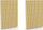 Pllakë muri STEM Masterkidz Wall Board, set 2 copë, 120 x 80 cm, ngjyrë druri
