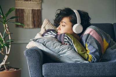 Kufje Sony WH-CH520, të bardha