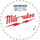Disk sharrë Milwaukee Thin Kerf për dru, 190mm, 36 dhëmbë, 30mm