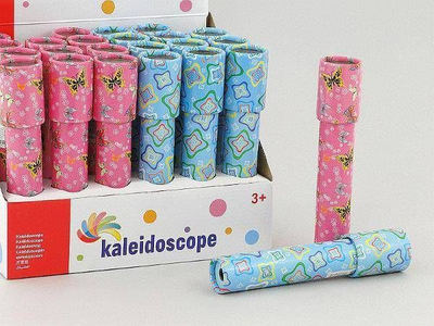 Lodër kaleidoskop MIX Adar, optike, 20cm, shumëngjyrëshe