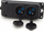 Shirit prizash Rubber Double Socket, 2 dalje, IP44, i zi