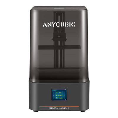 Printer 3D Anycubic Photon Mono 4 AE, ekran 7" 10K, rrëshirë UV, i zi