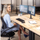 Mbajtës për monitorë Fellowes Reflex Dual, i zi