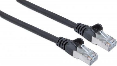 Kabllo rrjeti Intellinet Cat.6 S/FTP, RJ-45 në RJ-45, 1m, e zezë