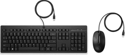 Set tastierë dhe maus HP 225, i zi