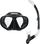 Set snorkeli Arena Premium, maskë dhe gyp, madhësia M, i zi