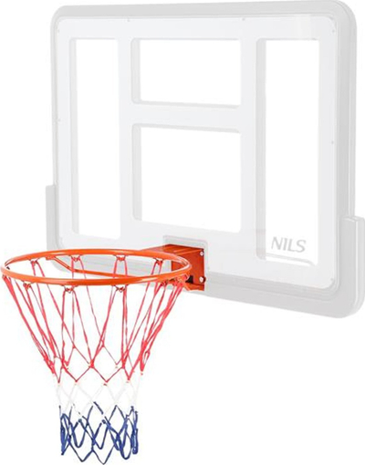 Кошаркарски обрач Nils ODKR10, дијаметар 45cm, челик, портокалов