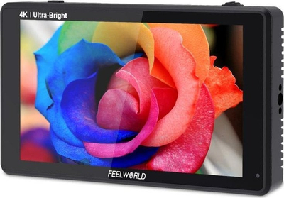 Професионален монитор за камера Feelworld LUT6S, 6\", Full HD, црн