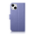 Kllëf-portofol iCarer Wallet Case 2n1 për iPhone 14 Plus, lëkurë, Anti RFID, lejla e çelët