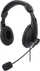 Kufje Manhattan Stereo USB, që rrinë mbi vesh, me mikrofon, lidhje USB-A, të zeza