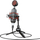 Mikrofon PC Trust GXT 244 Buzz, USB, me tripod, i zi e kuqe