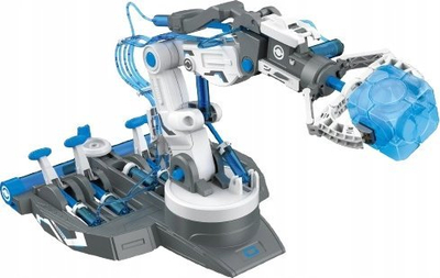 Lodër edukative hidraulike STEMX IZ Toys Hydraulic Robot Arm, set për tu montu, robotikë për kalamaj