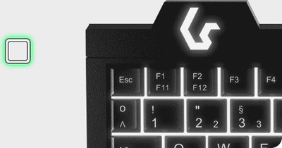 Klaviaturë Keysonic KSK-3210ELU, USB, QWERTZ gjerman, e zezë
