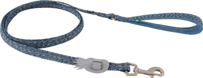 Litar qeni Hurtta Razzle Dazzle Grip Blackberry, 180cm, reflektues, blu